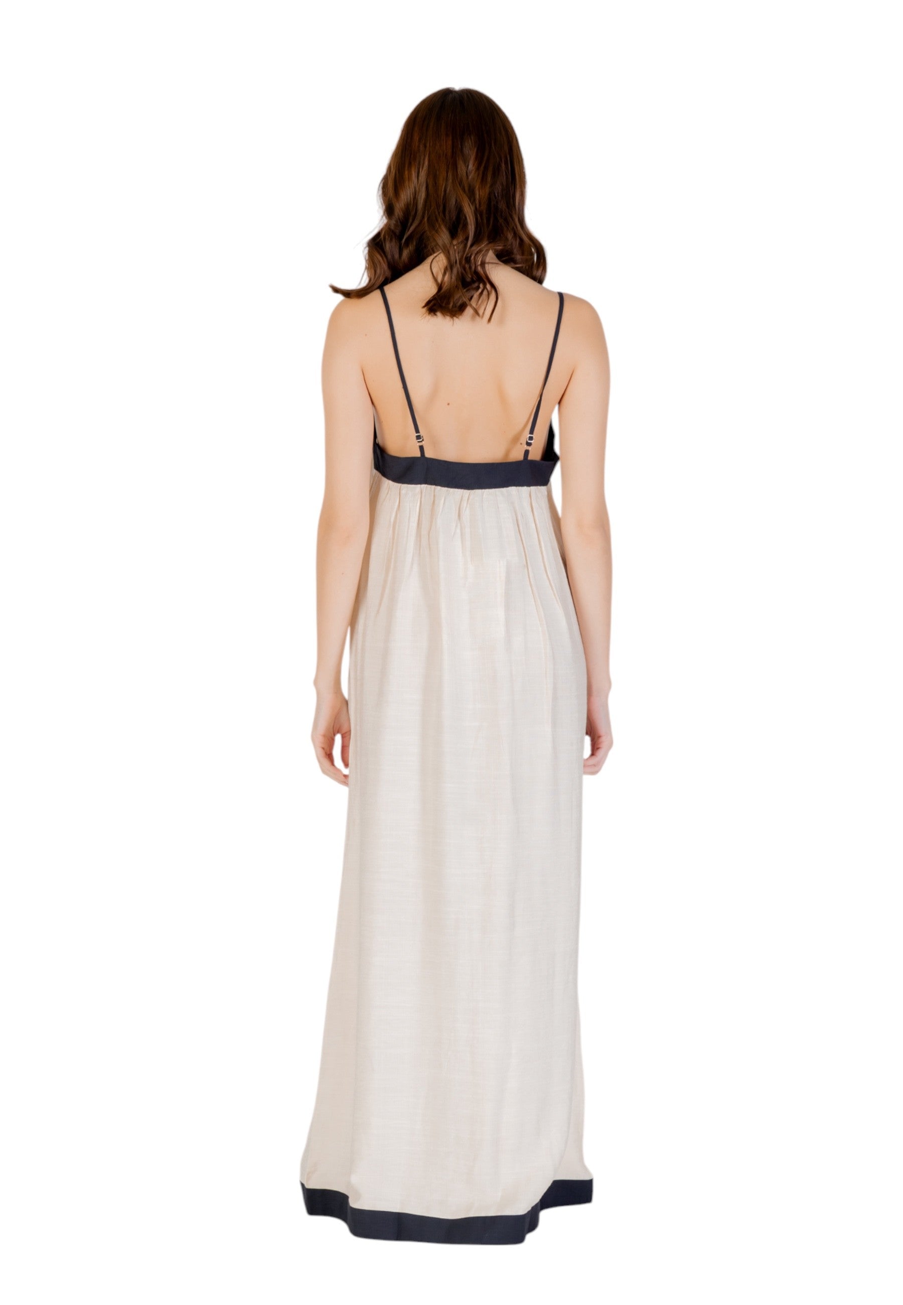Maxi Dress Contrast Trim