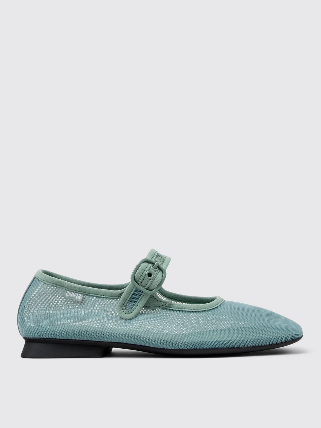 Ballet Flats with Cushioned Insole and Round Toe