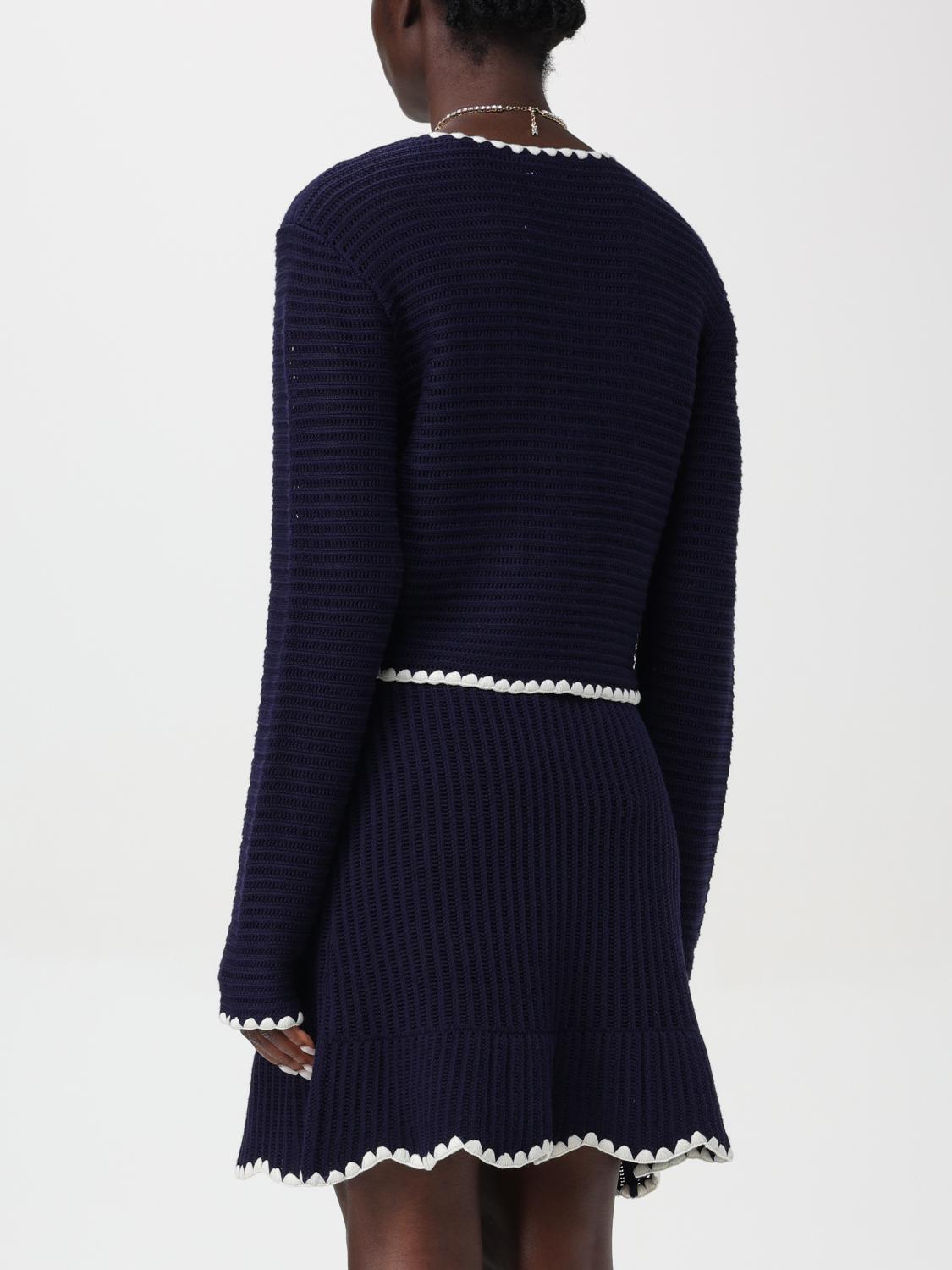 Cropped Cardigan and Mini Skirt Set