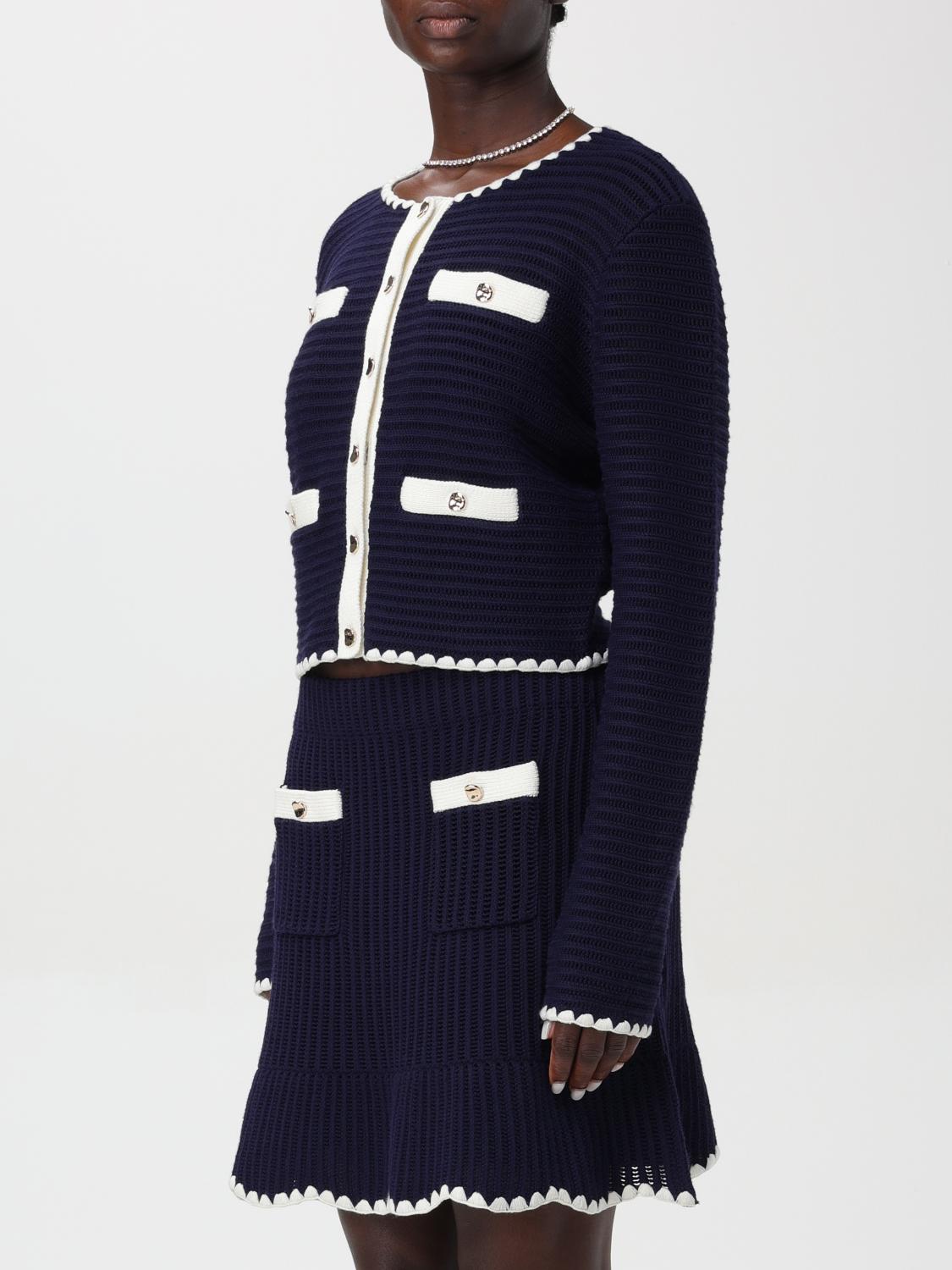 Cropped Cardigan and Mini Skirt Set