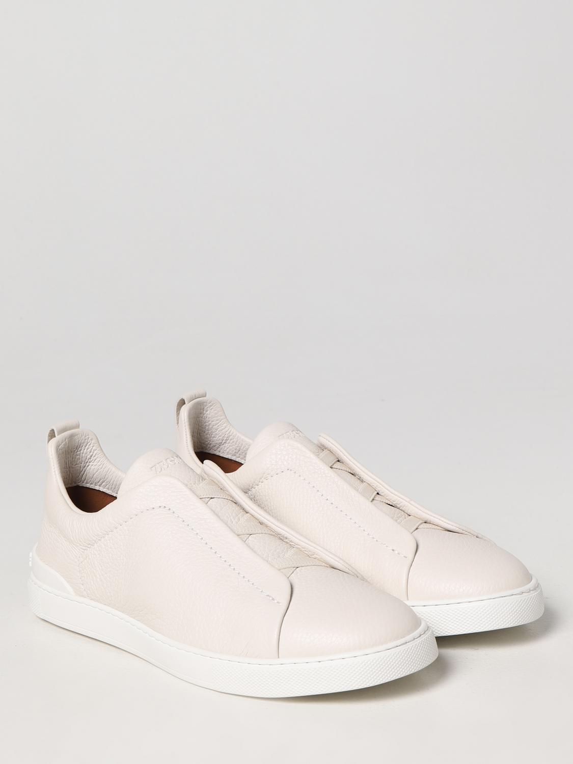 EZ Knit SlipOn Sneaker Leather