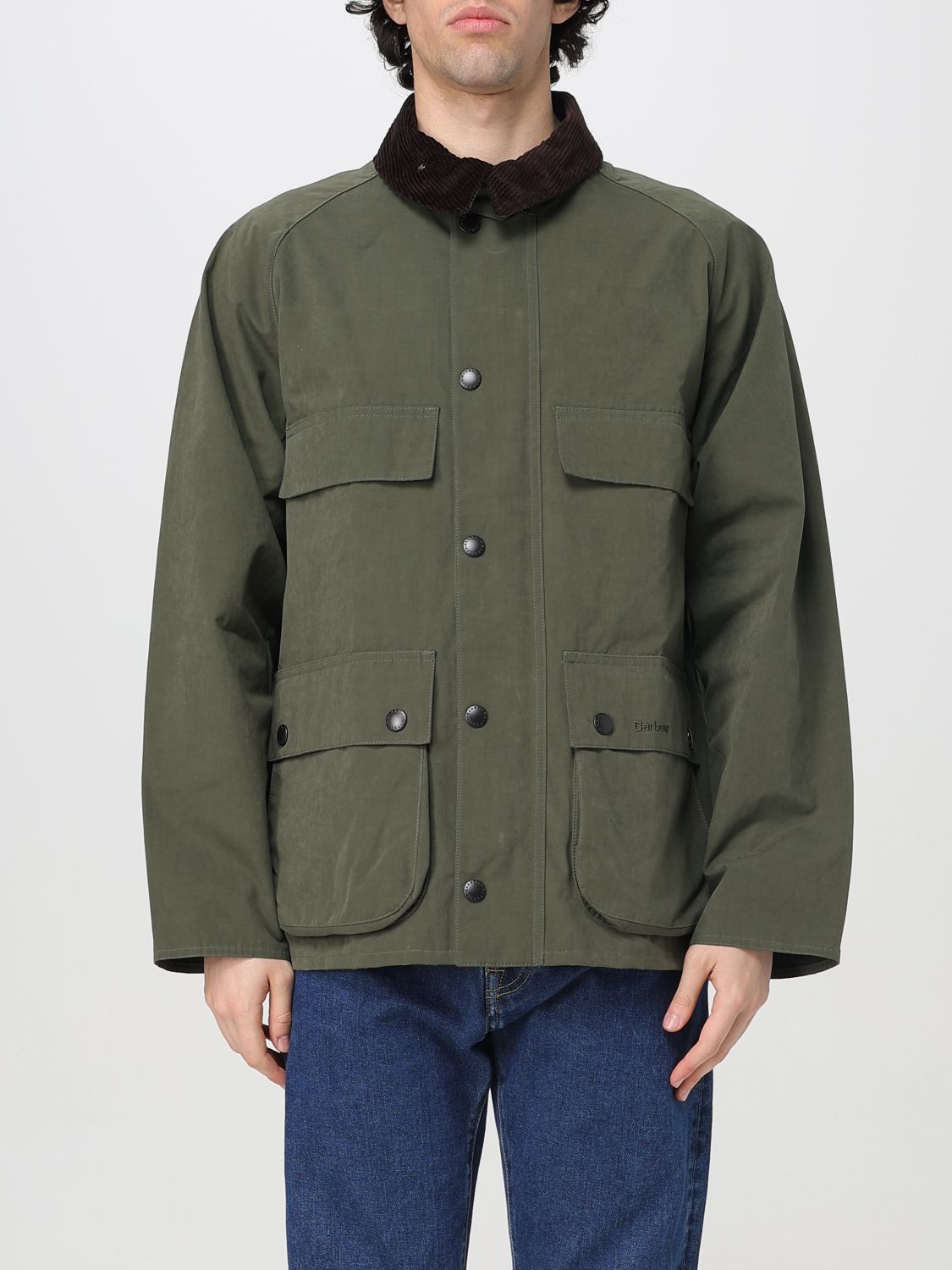 Beacon Sports Jacket Olive Waxed Cotton