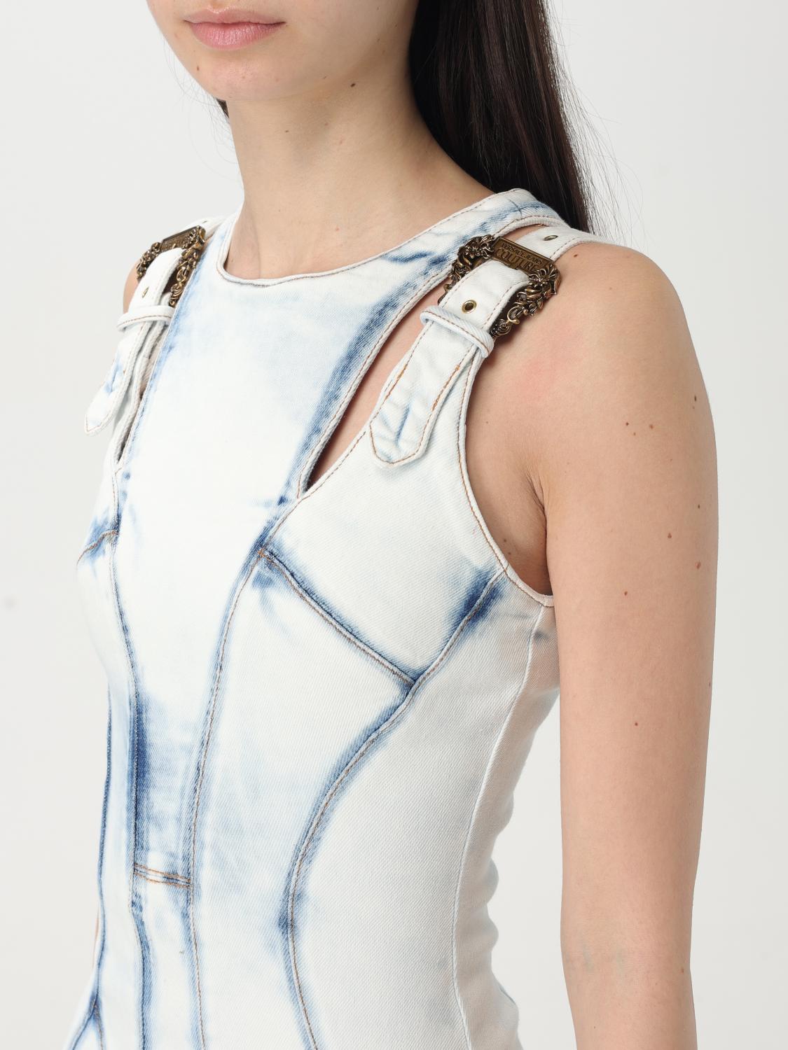 Denim Midi Dress Bodycon Fit