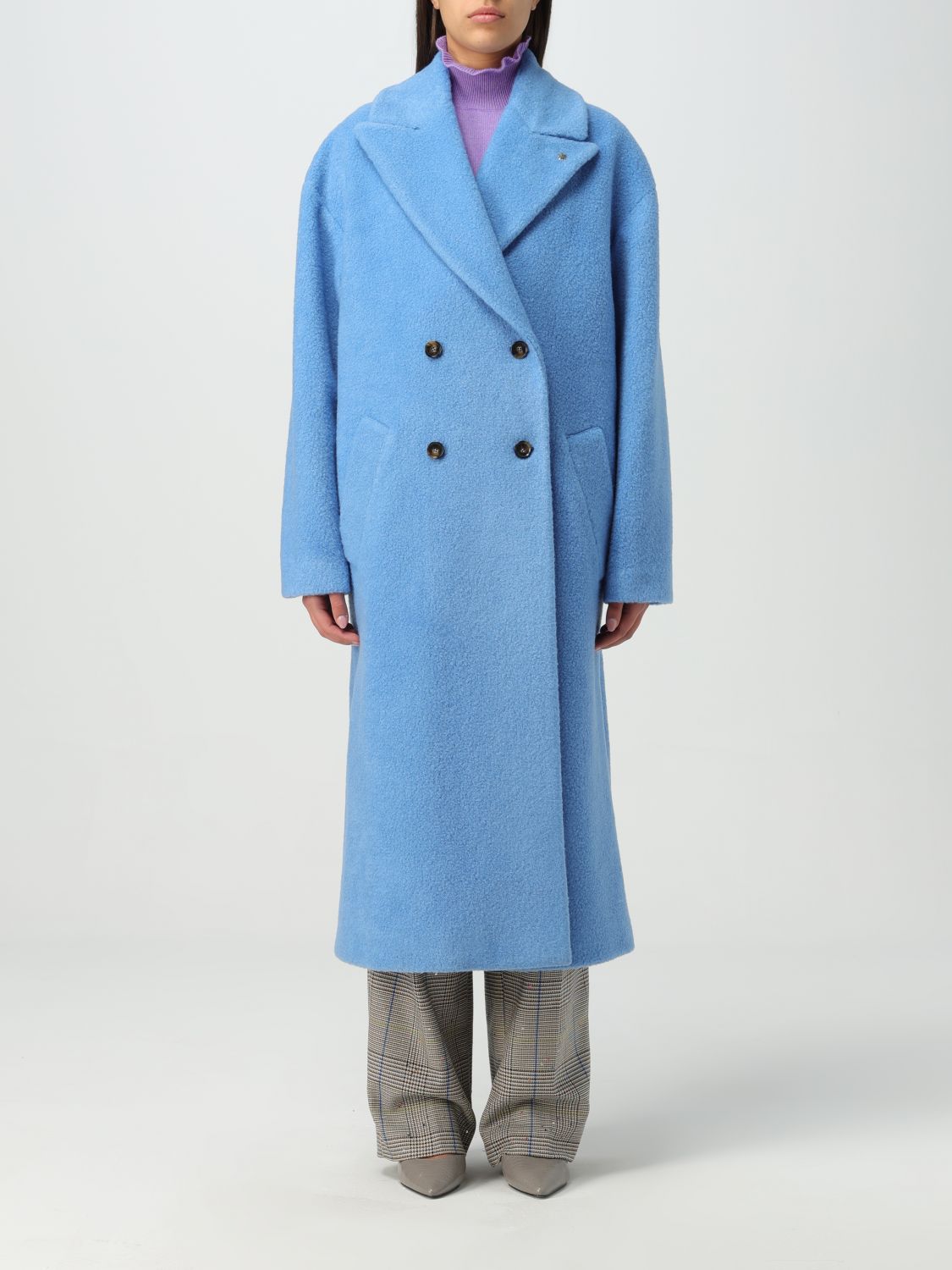 DoubleBreasted Wool Coat