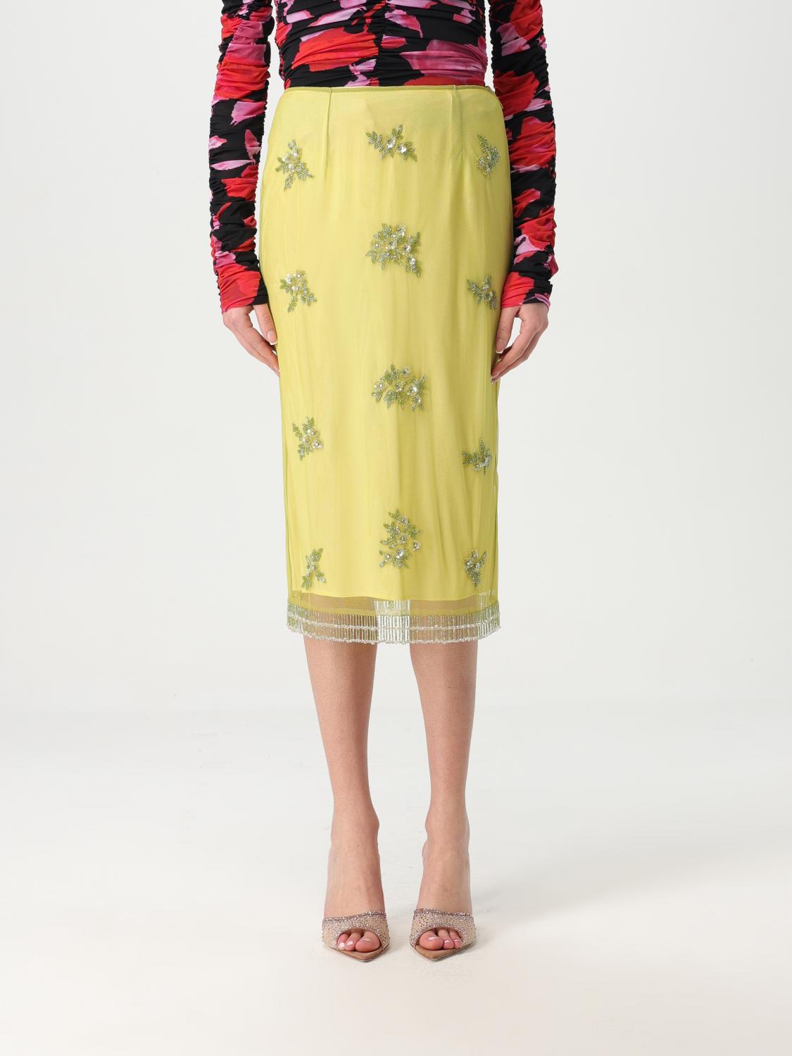 Embellished Tulle Midi Skirt